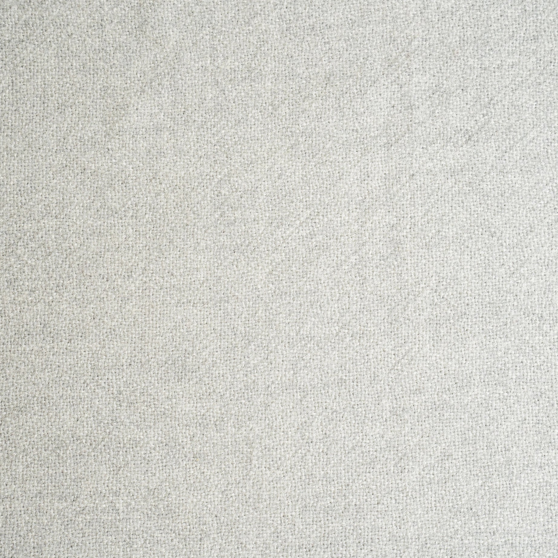 Cropped in fabric close up of Alpaca wool blanket in gray with striped border