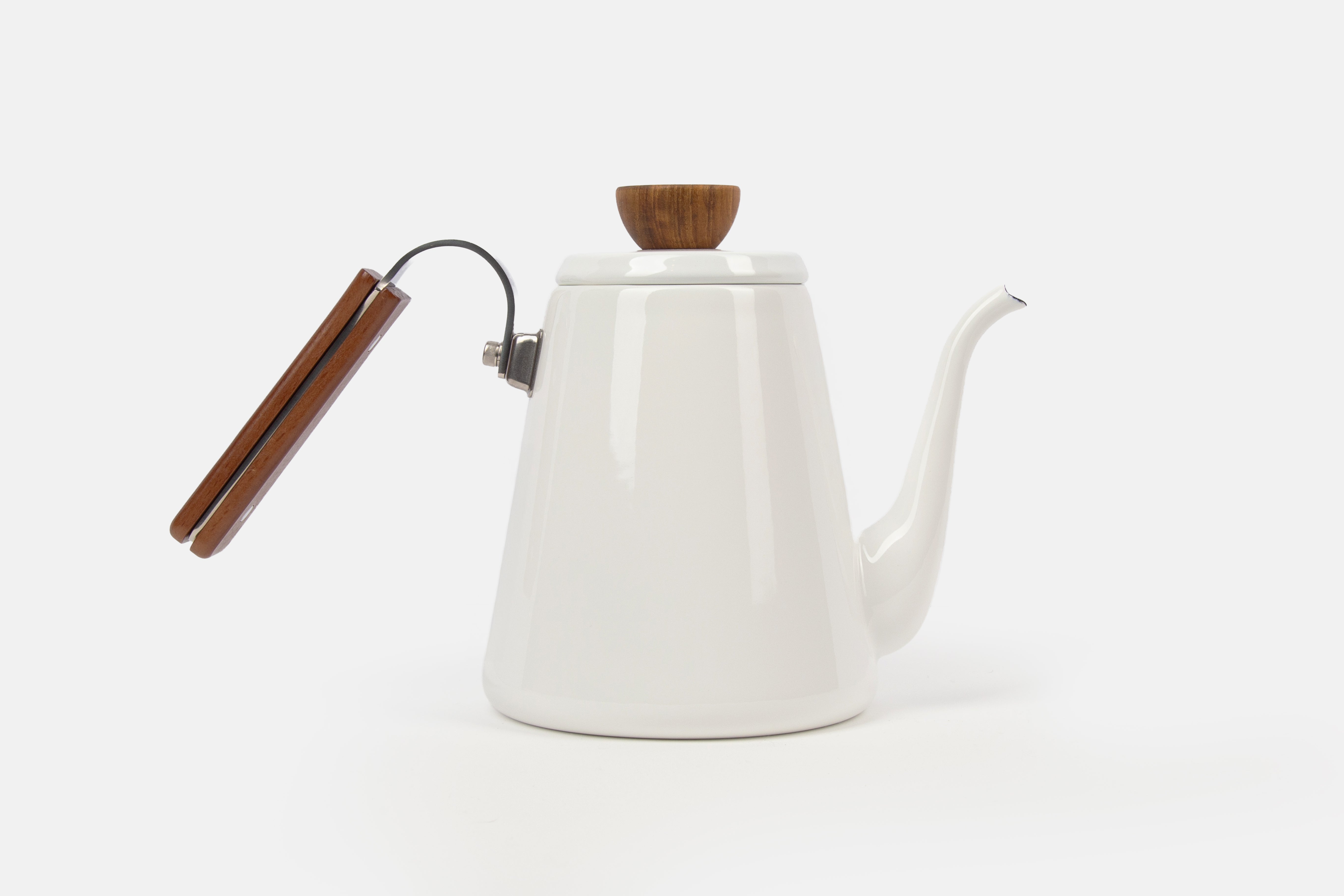 "Bona" Enamel Pour Over Coffee Kettle 800mL by Hario