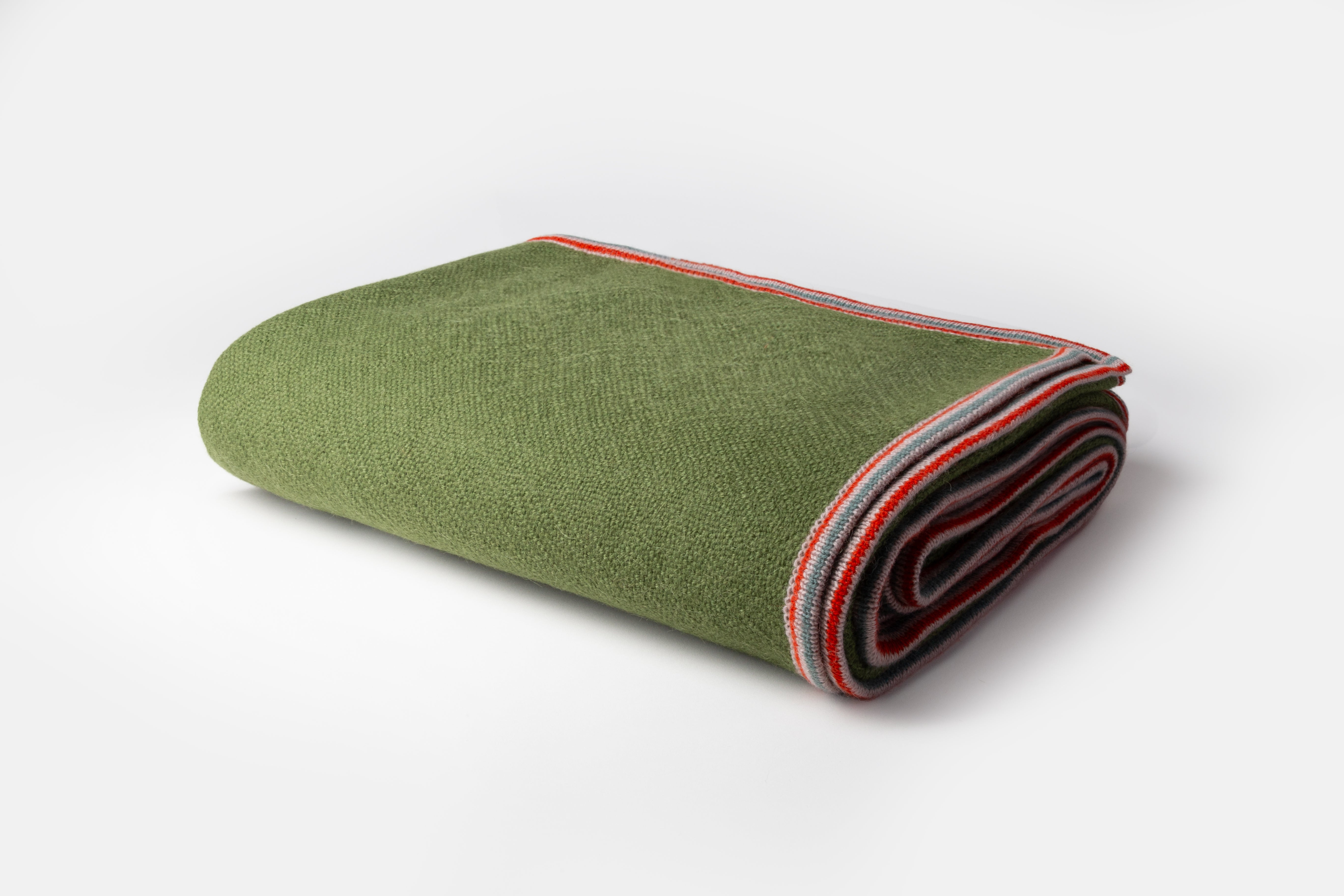 Den Blanket by Campover made of Baby Alpaca, shown on white background from front at angle