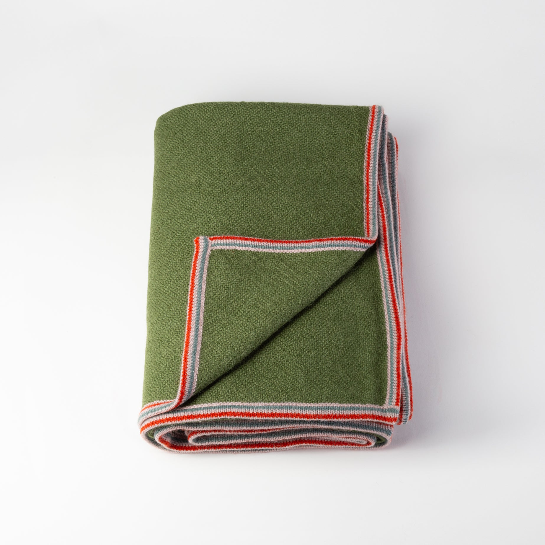 Campover Den Blanket Shown Folded with Corner Flipped Up