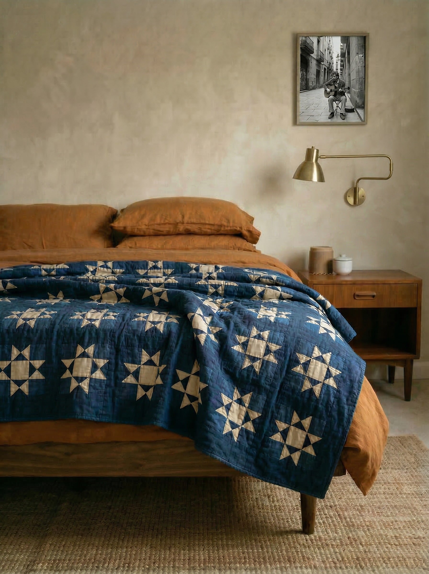 Campover Patchwork Throw Quilt