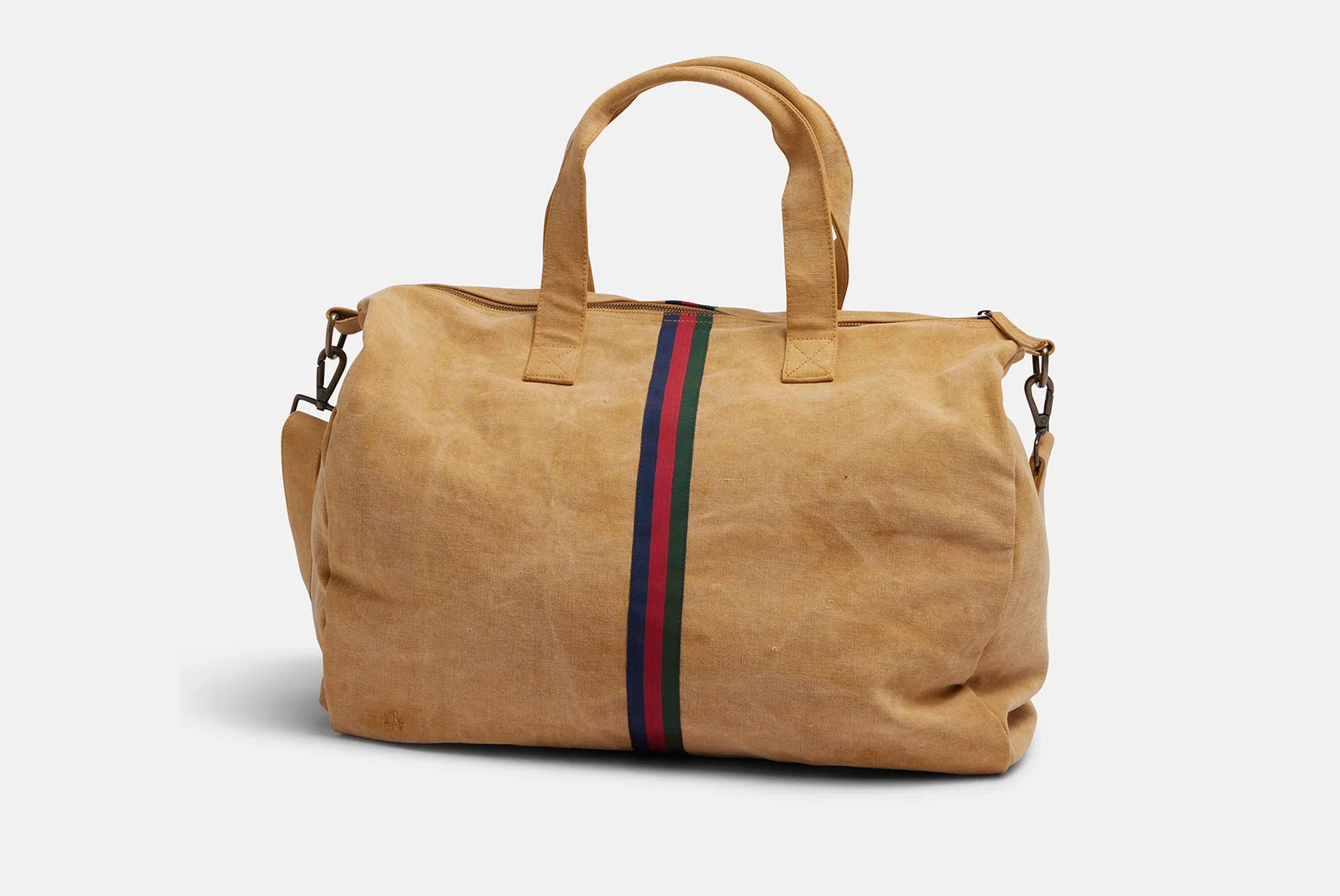 Escapee Overnight Bag by Pony Rider shown on white background shown from front angle