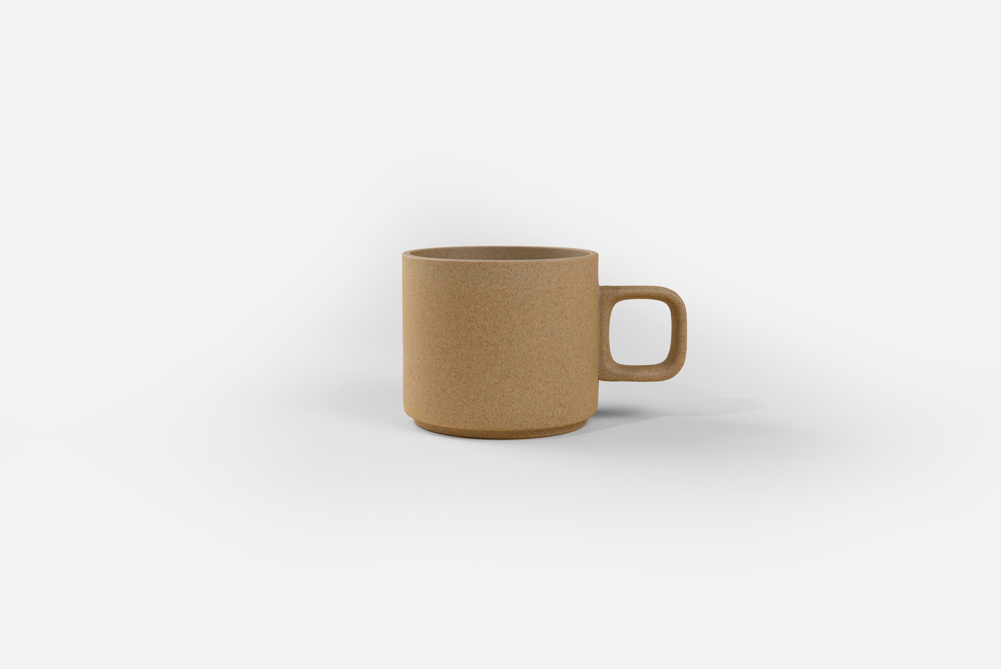 Small Hasami Mug in natural on white background