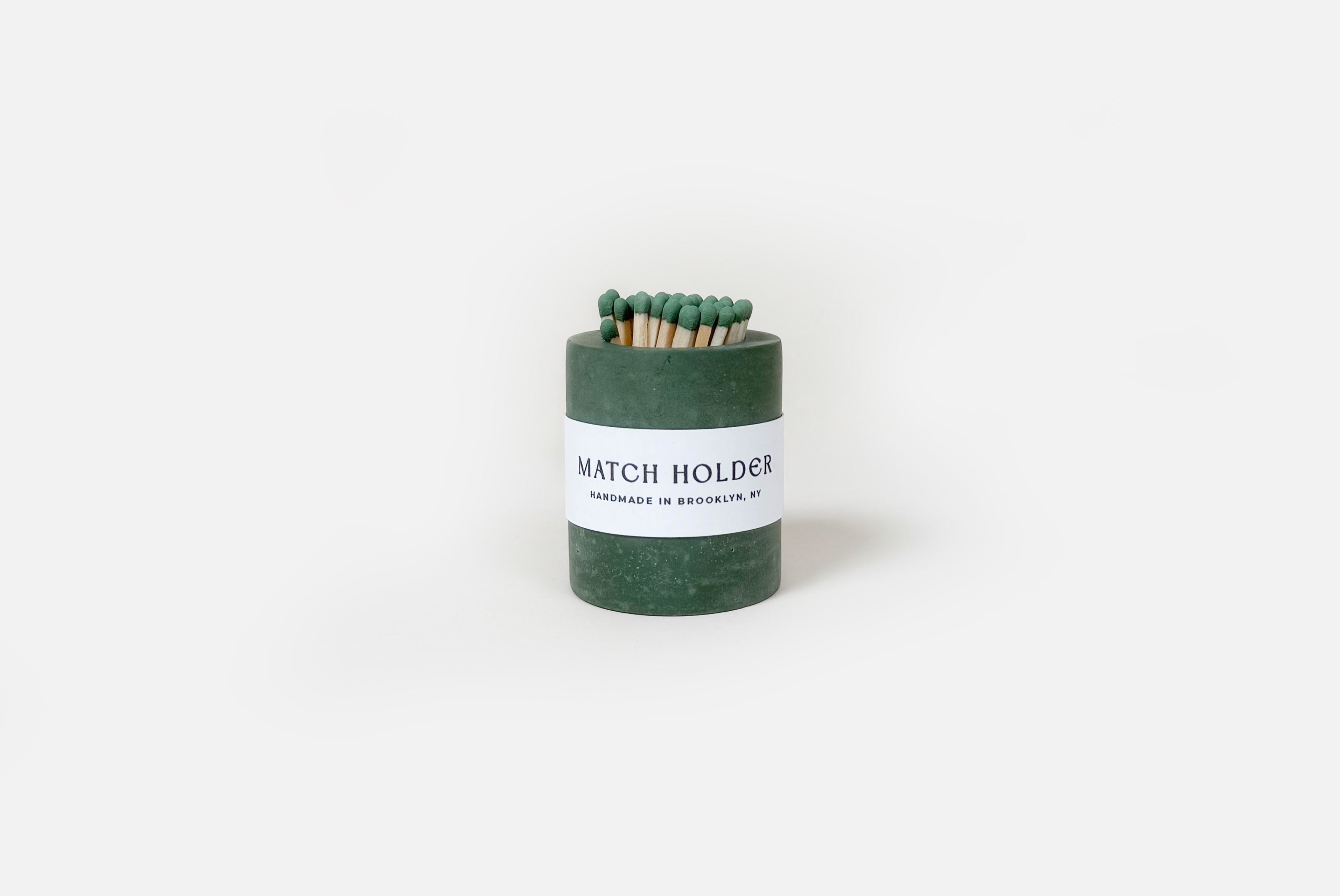 Concrete Match Holder