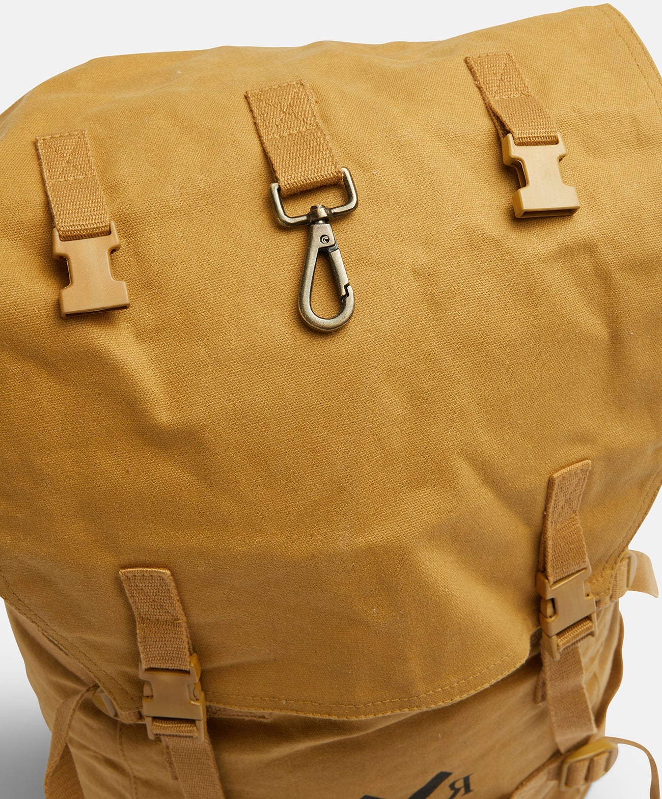 Slow Road Waxed Canvas Backpack with Cover by Pony Rider