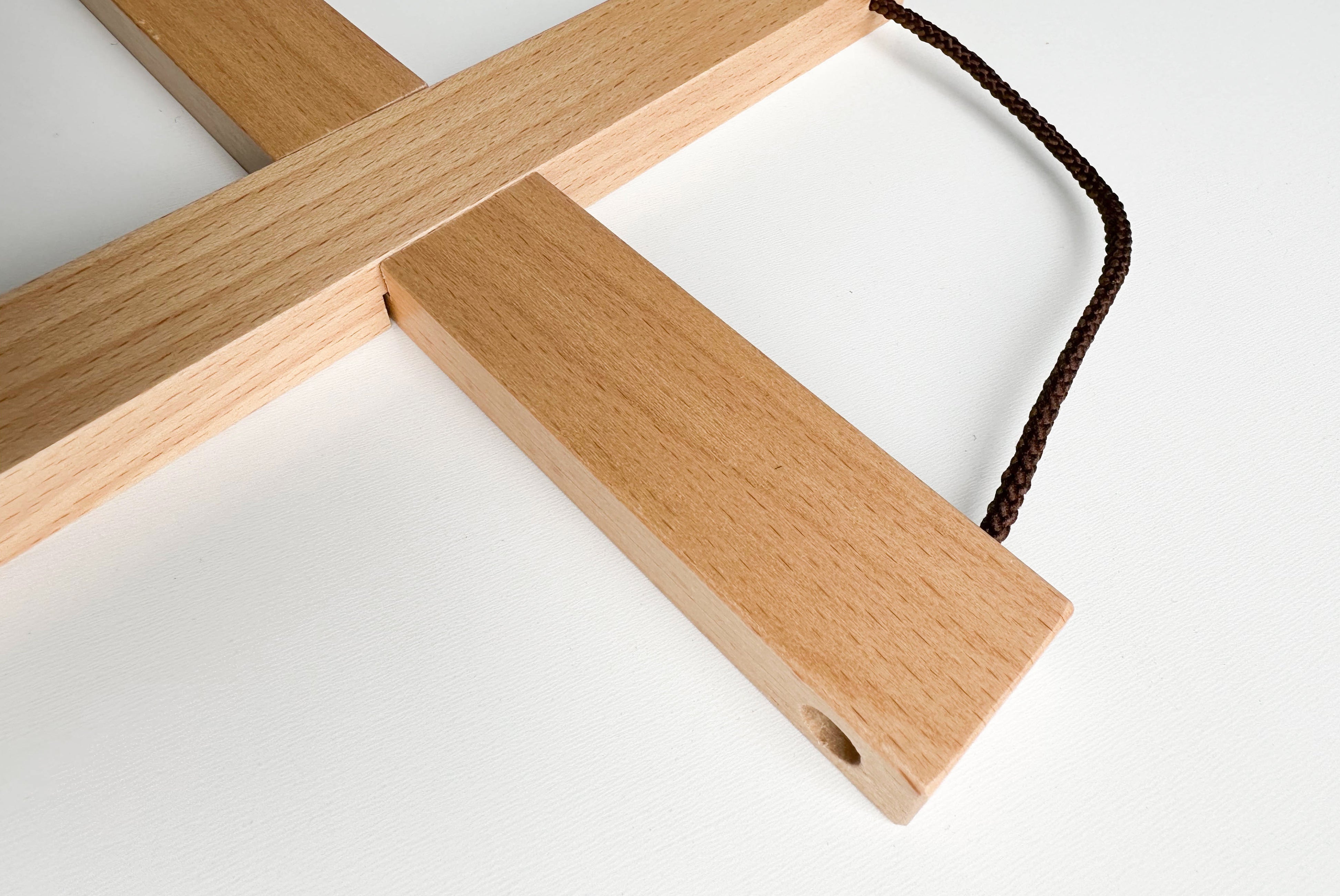 Japanese Wood Cross Trivet