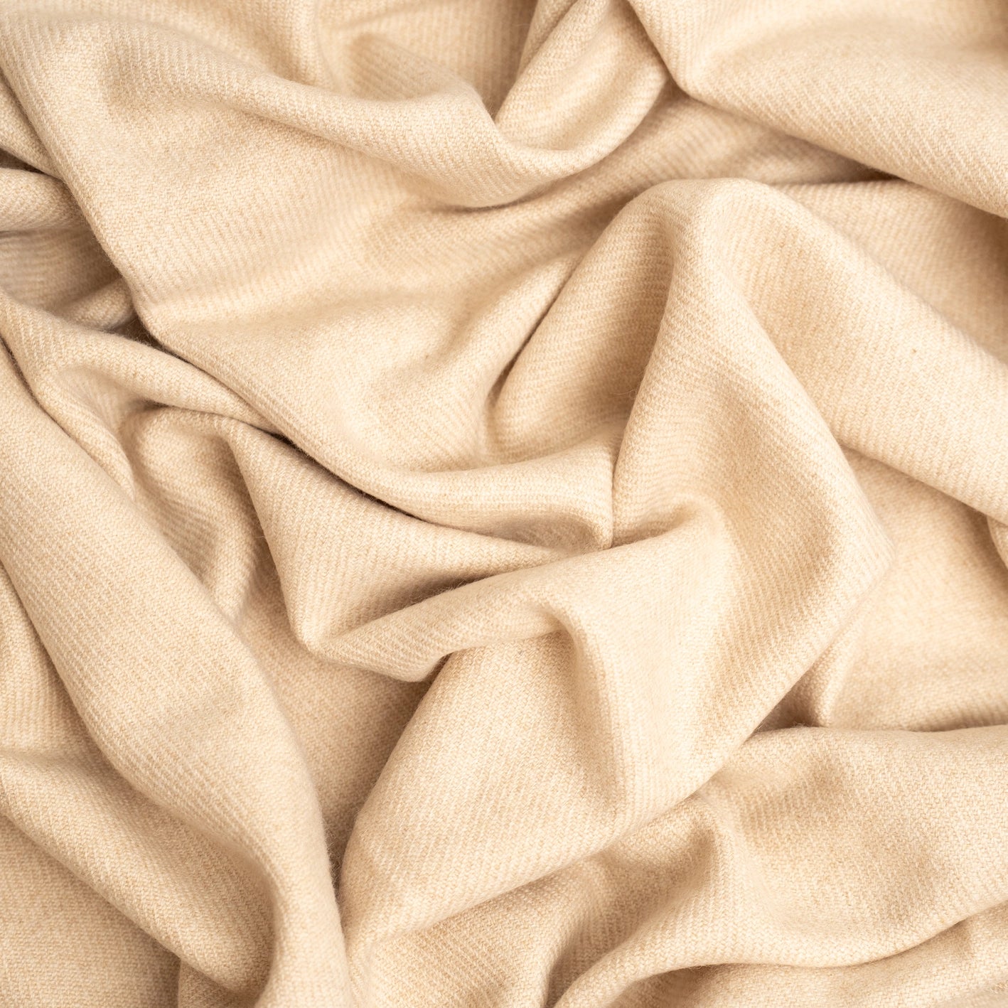 Yak Wool Reversible Throw Blanket