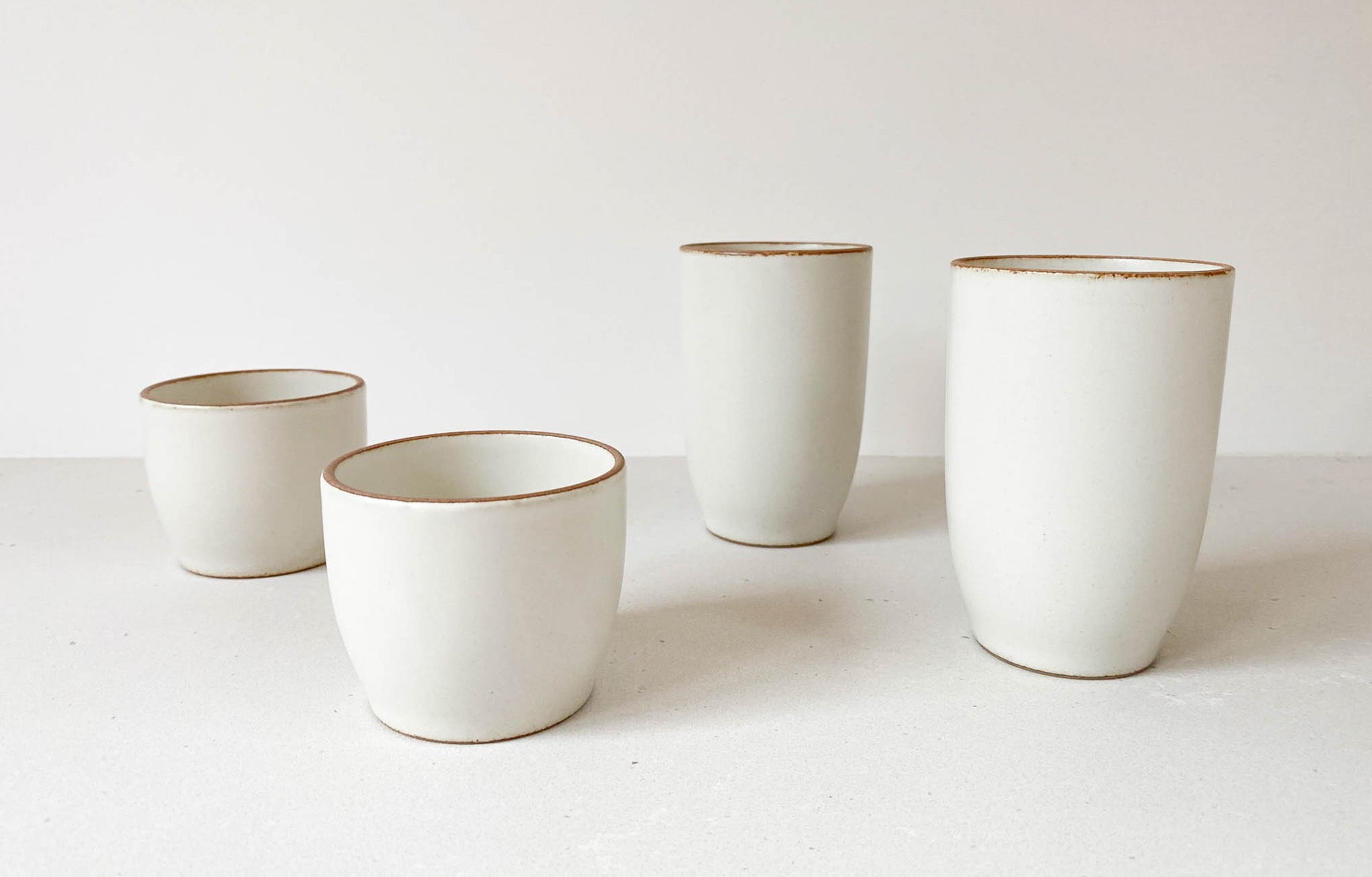 Four Kinto Nori Tumblers on gray surface | lifestyle