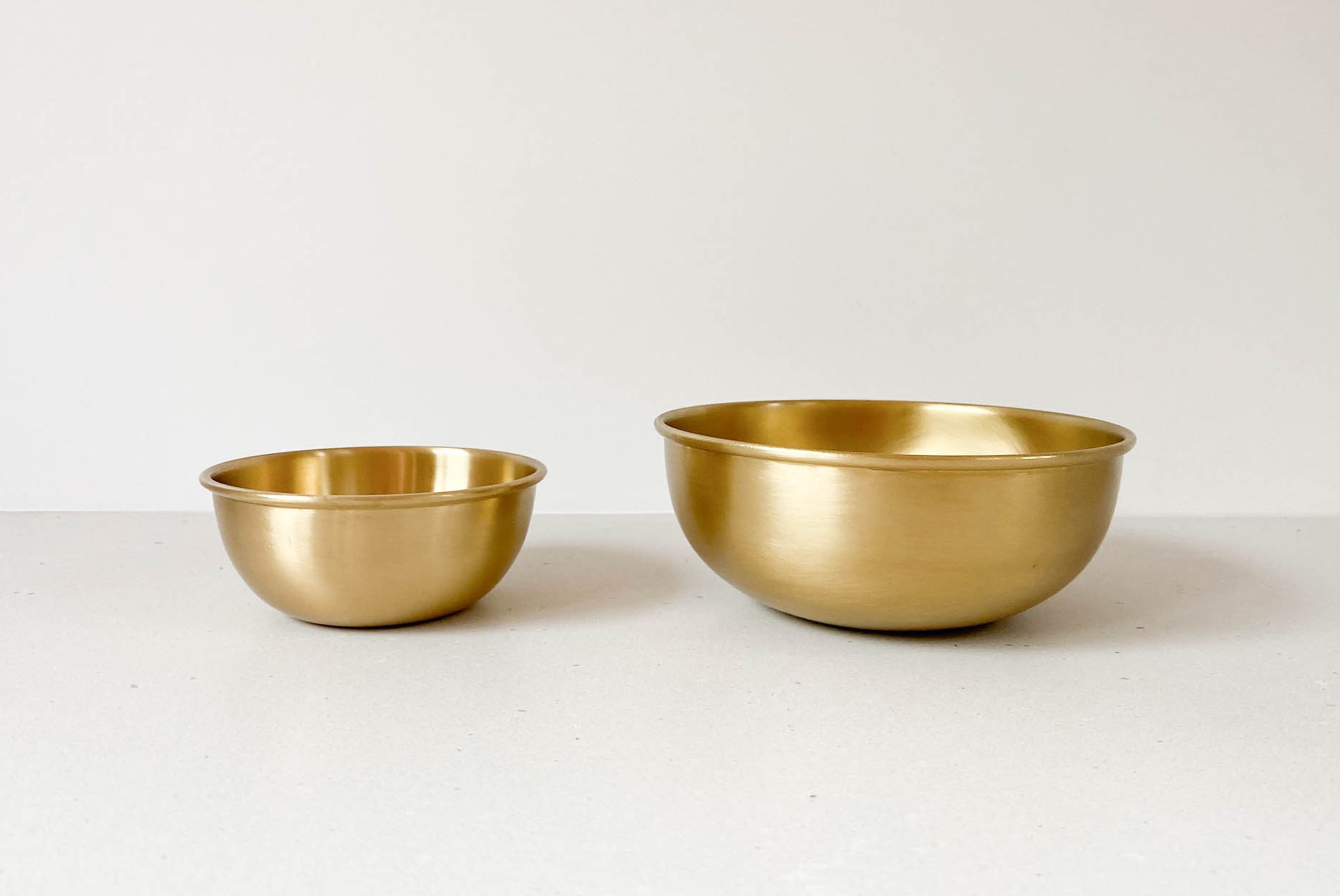 Fog Linen Brass Bowls in two sizes