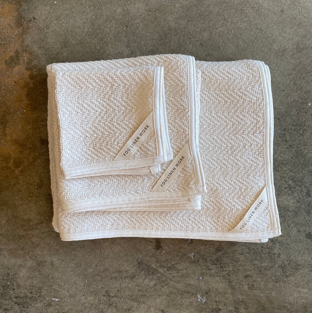 Herringbone Cotton Towel