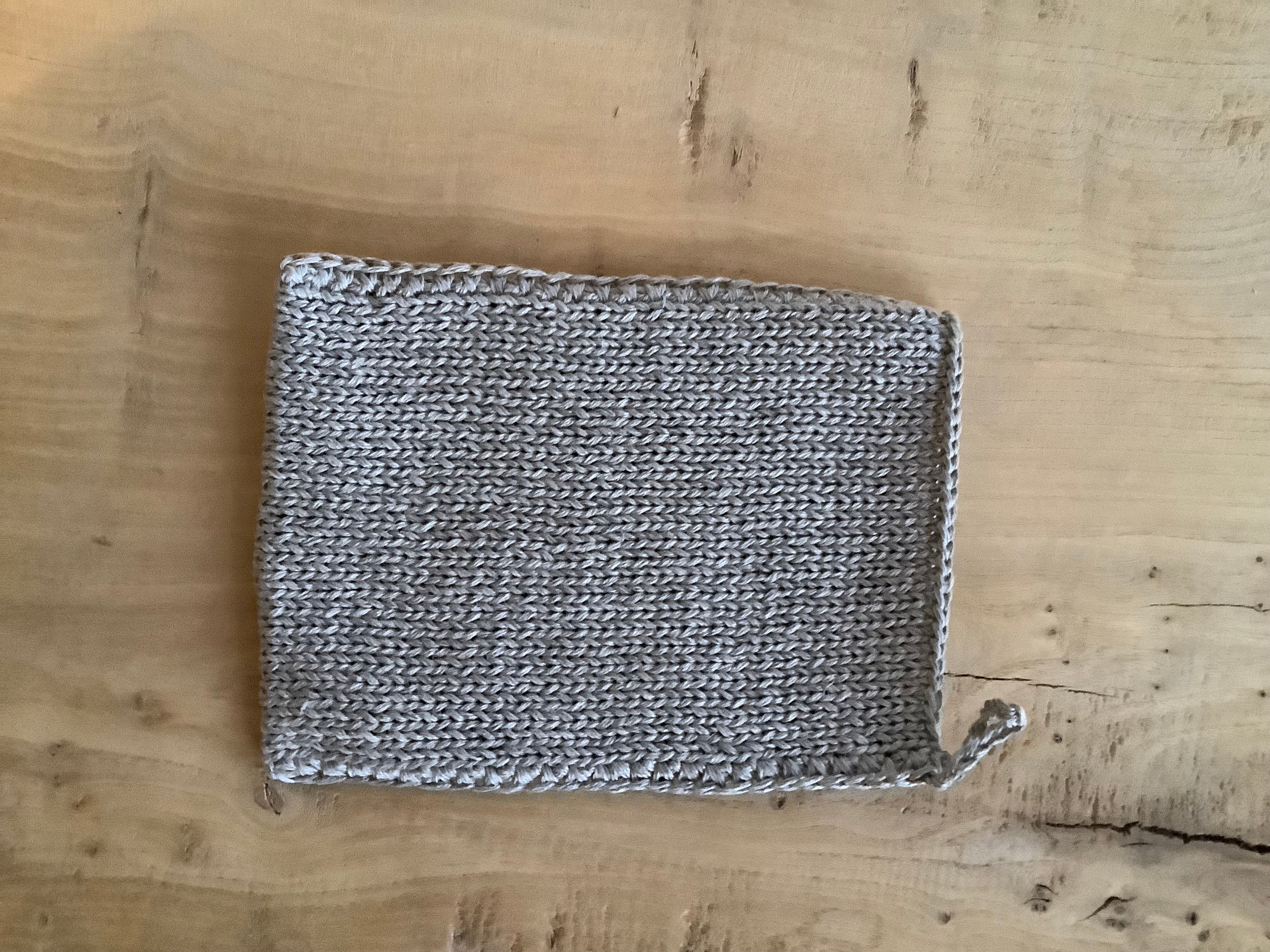 Linen Bath Mitten