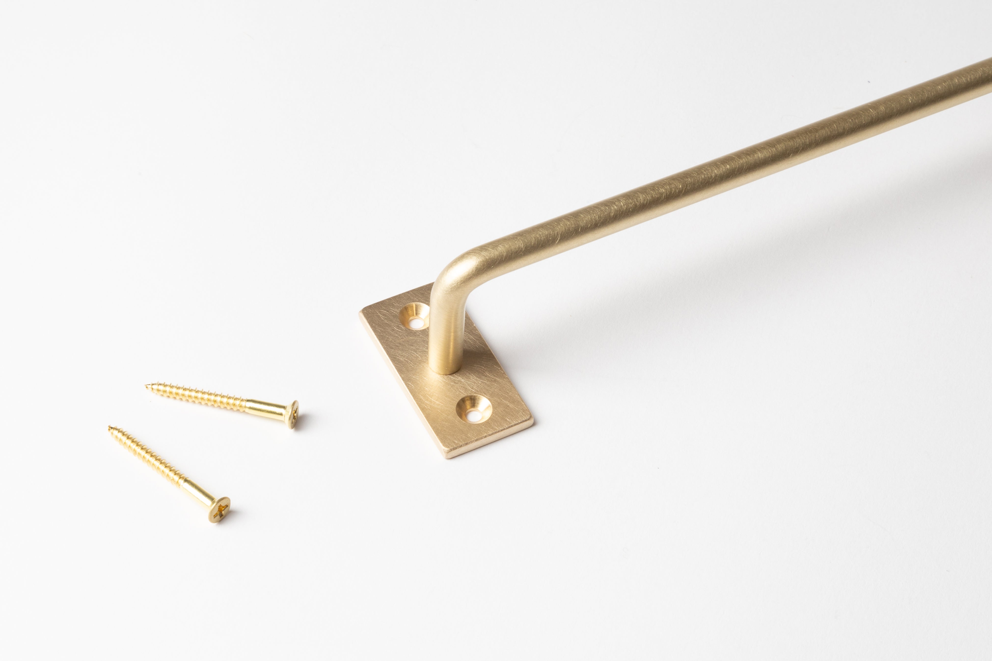 Japanese Brass Towel Bar by Chiba Metal Works & Design