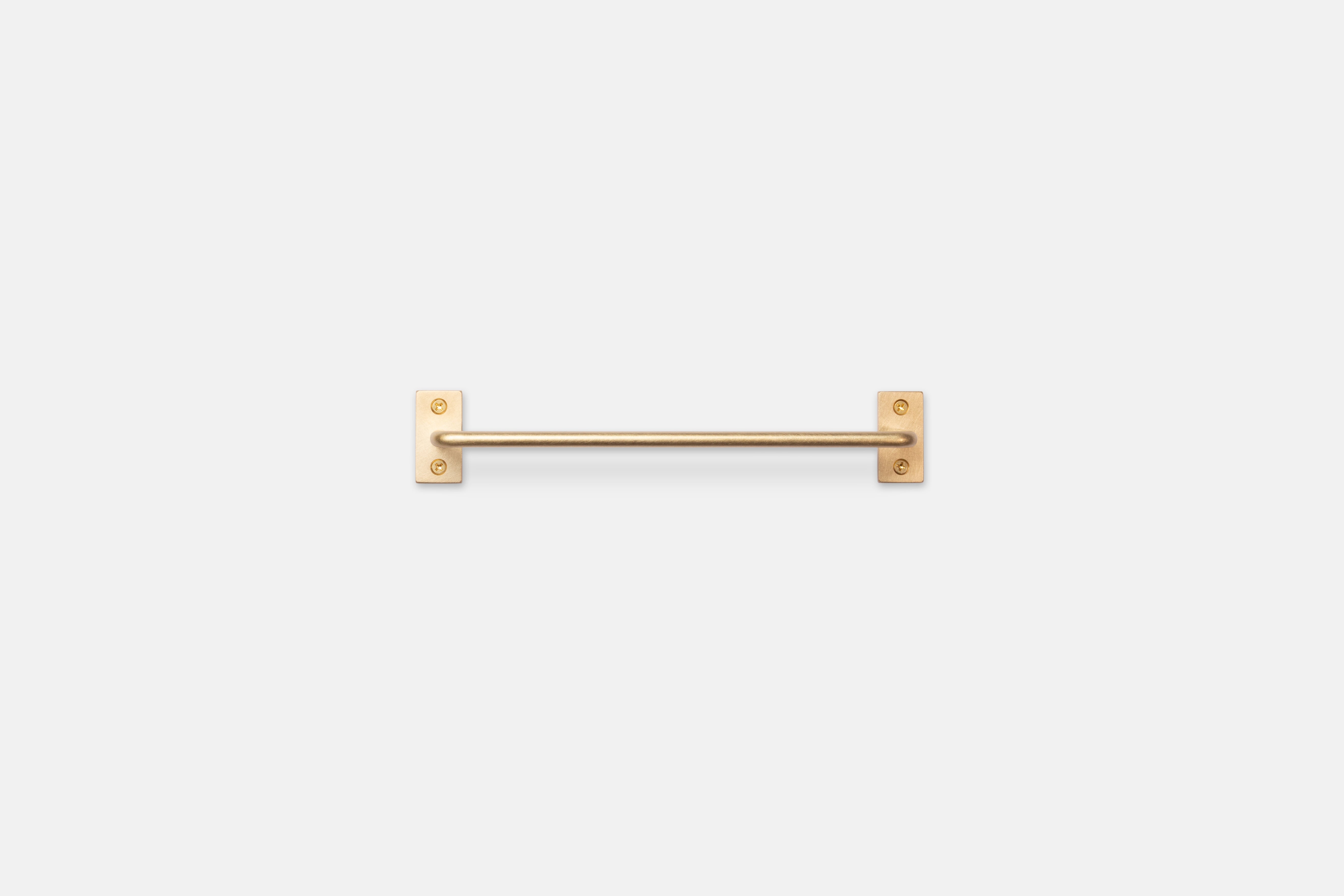 Japanese Brass Towel Bar by Chiba Metal Works & Design