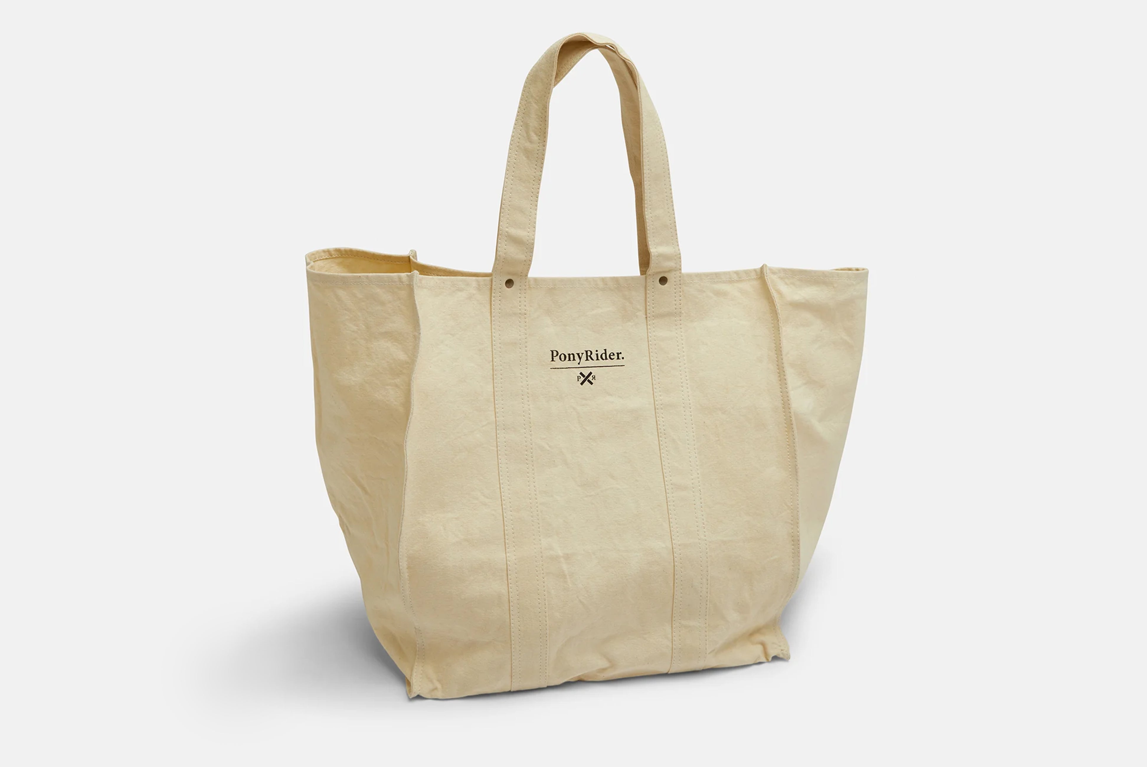 Market Canvas Tote Bag by Pony Rider