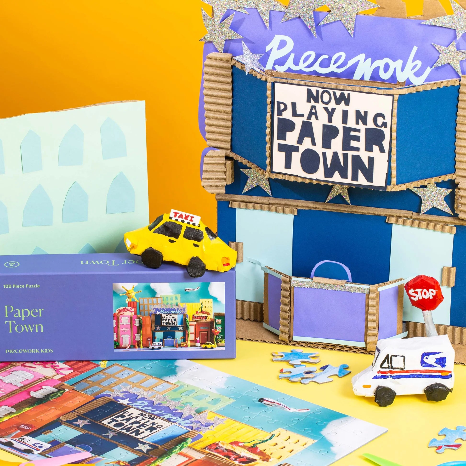 Kids - Paper Town 100 Piece Puzzle