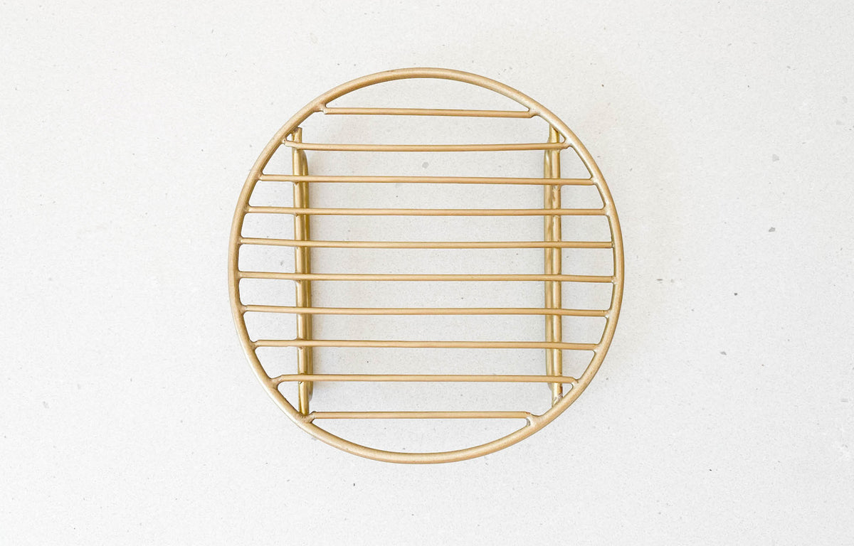 Brass Round Wire Rack - Campover